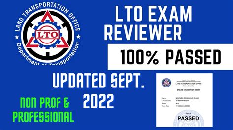 lto online exam|lto online exam 2022.